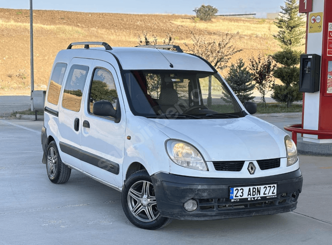 2005 MODEL KANGOO 1.5 DCİ ÇİFT SÜRGÜ KLİMALI TEMİZ AİLE ARACI