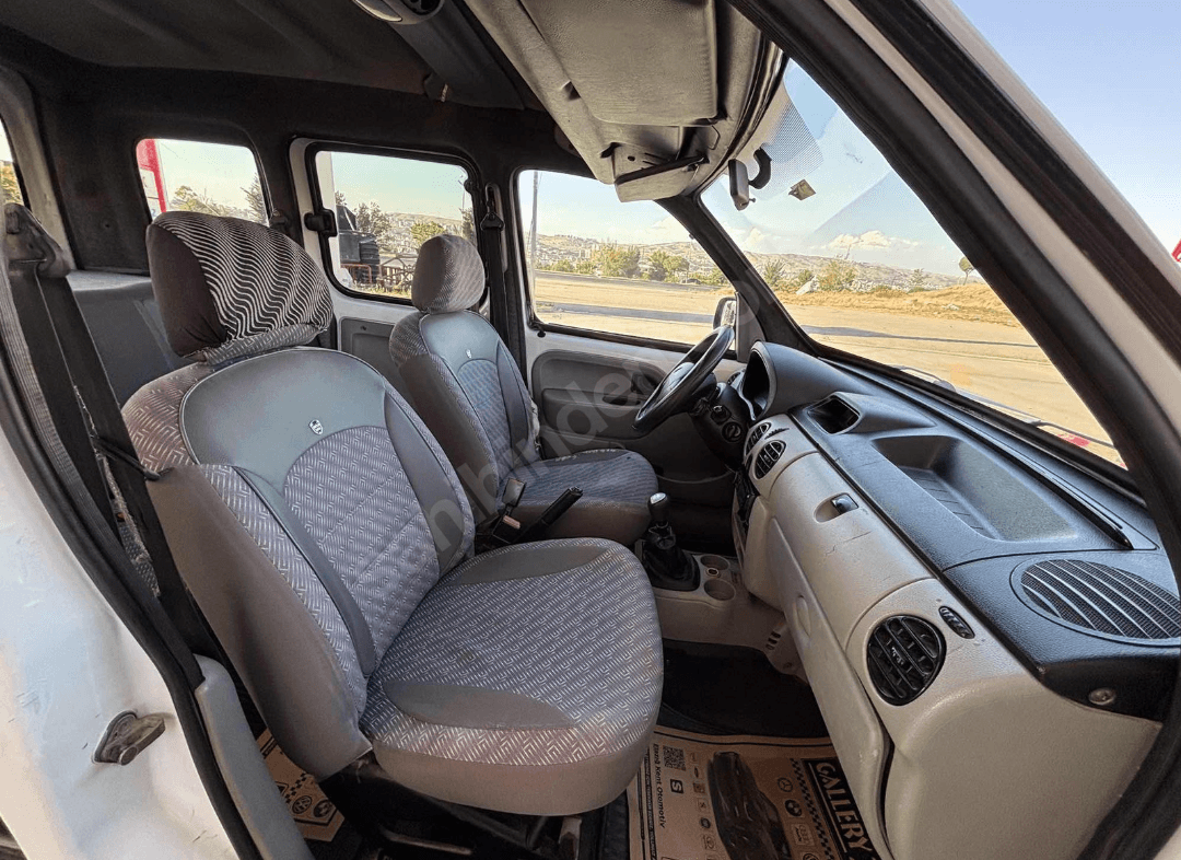 2005 MODEL KANGOO 1.5 DCİ ÇİFT SÜRGÜ KLİMALI TEMİZ AİLE ARACI - 5