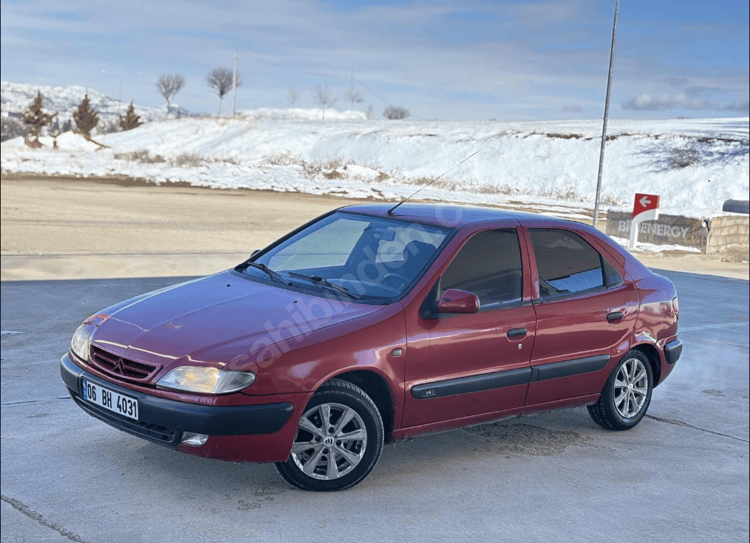 2000 MODEL XSARA 1.6 LPG KLİMALI ÇELİK JANT FULL ÇOK TEMİZZ - 2