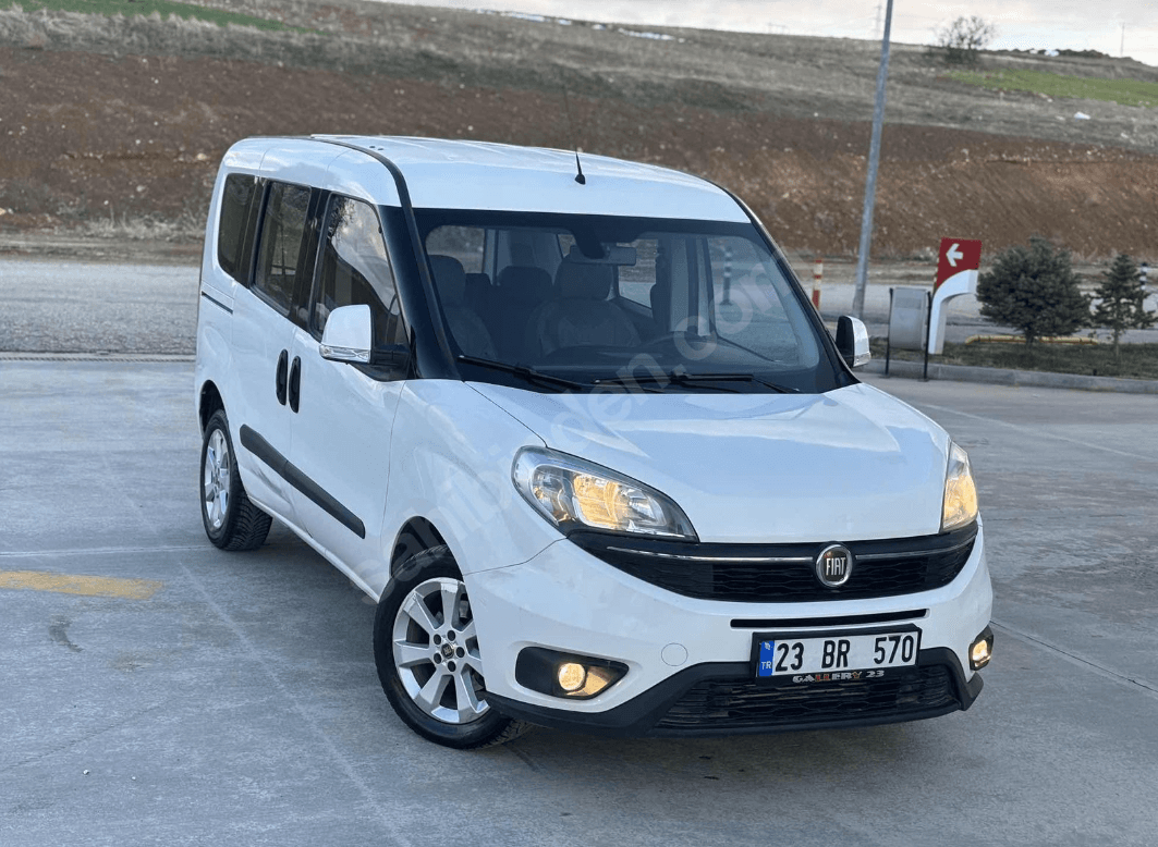 2017 MODEL DOBLO 1.3 MULTİJET SAFELİNE BOYASIZZ SERVİS BAKIMLI