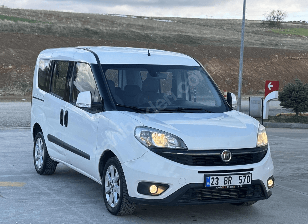 2017 MODEL DOBLO 1.3 MULTİJET SAFELİNE BOYASIZZ SERVİS BAKIMLI - 4